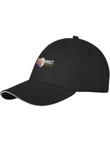 Gorra con ribete de 6 paneles "Darton"
