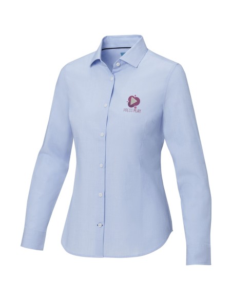 Camiseta orgánica GOTS de manga larga para mujer "Cuprite"