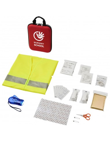 Kit de primeros auxilios de 47 piezas y chaleco...