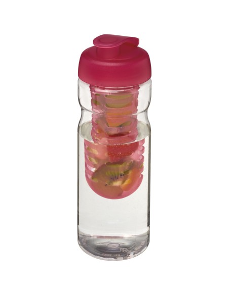 H2O Active® Base Bidón deportivo e infusor con Tapa Flip de 650 ml