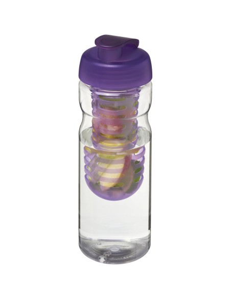 H2O Active® Base Bidón deportivo e infusor con Tapa Flip de 650 ml