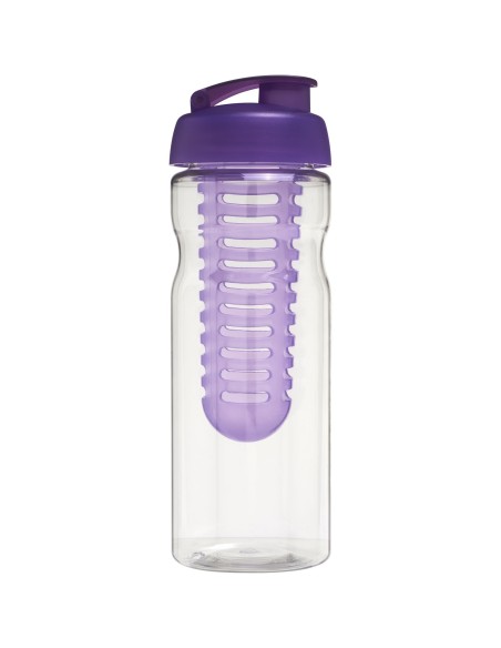 H2O Active® Base Bidón deportivo e infusor con Tapa Flip de 650 ml
