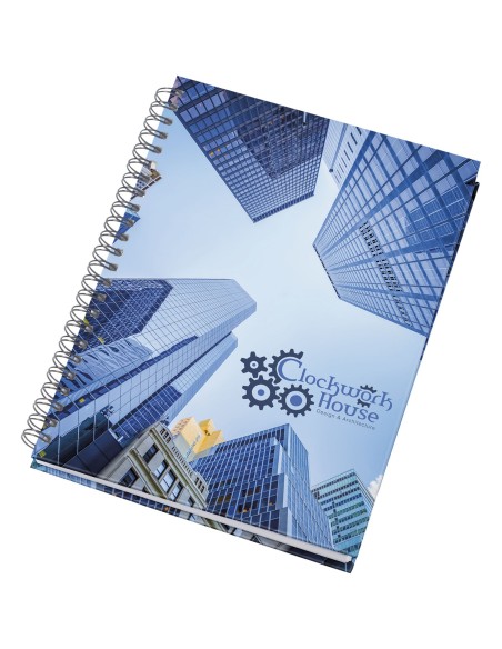 Cuaderno A5 Wire-o y tapa dura