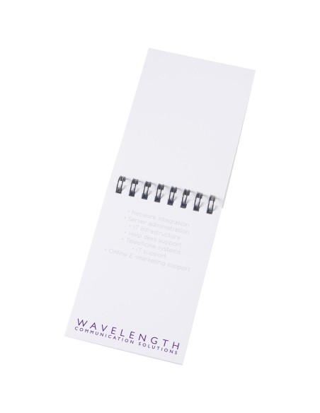 Cuaderno A7 con cubierta sintética de Desk-Mate®
