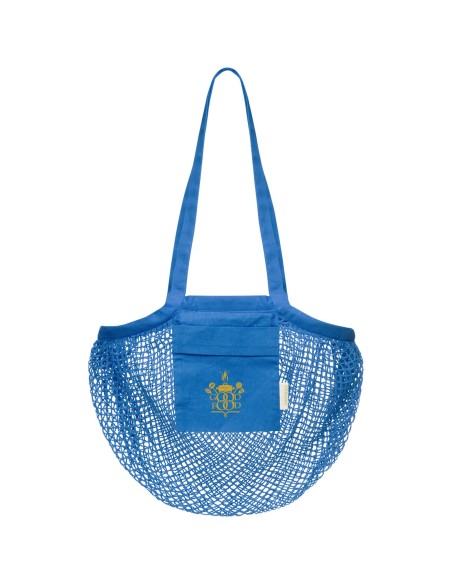 Bolsa Tote de malla de algodón orgánico con certificado GOTS de 100 g/m² "Pune"