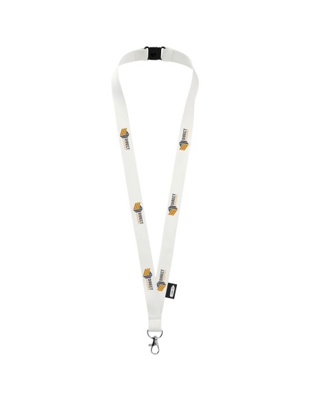 Lanyard de PET reciclado con cierre independiente "Tom"