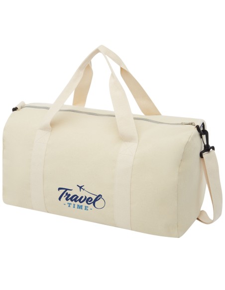 Bolsa de lona de poliéster y algodón reciclado de 450 g/m² "Pheebs"