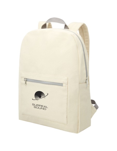 Mochila de poliéster y algodón reciclado de 450 g/m² "Pheebs"