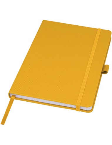 Libreta de papel reciclado A5 con tapa de PET...