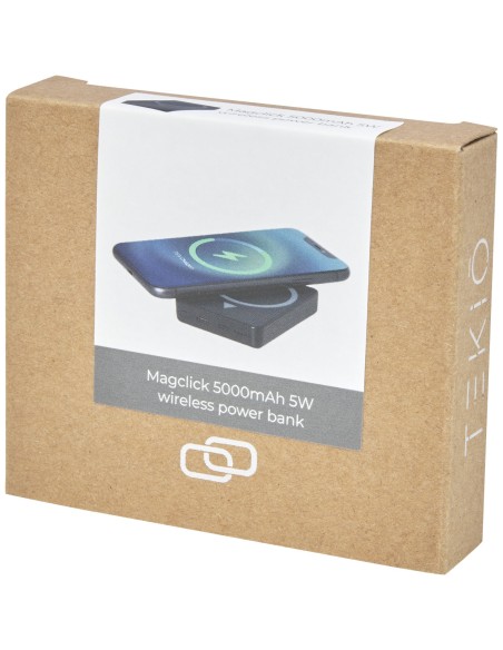 Batería externa magnética inalámbrica de 5000 mAh de 5 W "Magclick"