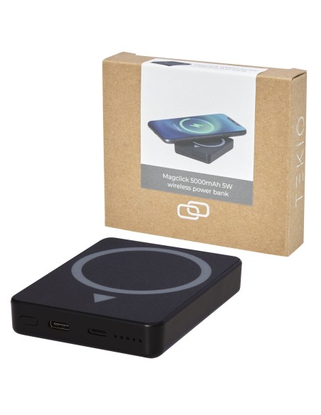Batería externa magnética inalámbrica de 5000 mAh de 5 W "Magclick"