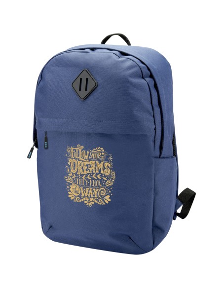 Mochila para portátil de RPET GRS de 15" y 16 l "Repreve® Ocean Commuter"