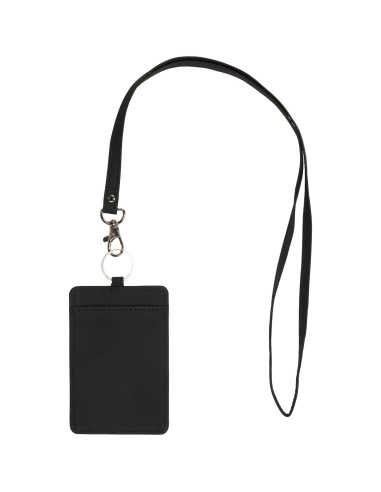 Lanyard portatarjetas "Heathered"