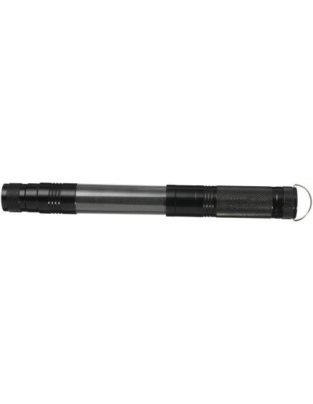 Linterna telescópica con luz lateral COB