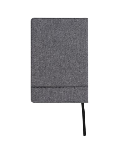 Cuaderno A5 veteado con laterales de cuero