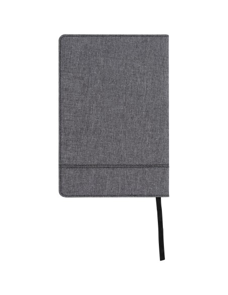 Cuaderno A5 veteado con laterales de cuero