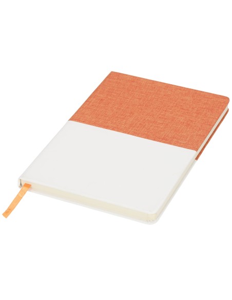 Cuaderno de tela A5 bicolor