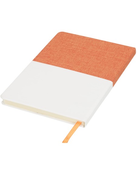 Cuaderno de tela A5 bicolor