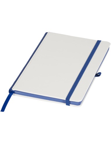 Cuaderno con cubierta de PU con impresión digital y lomo de color