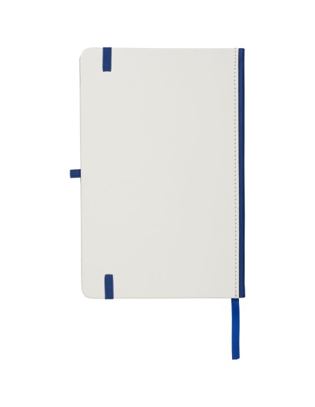 Cuaderno con cubierta de PU con impresión digital y lomo de color