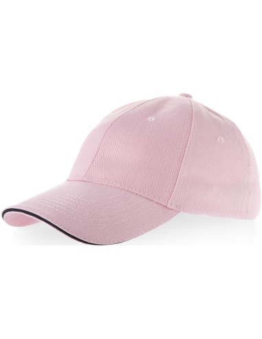 Gorra Challenge de 6 paneles con ribete