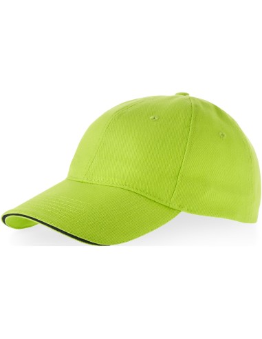 Gorra Challenge de 6 paneles con ribete