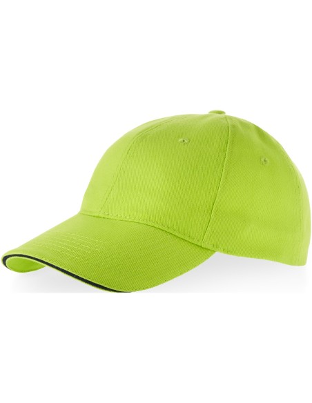 Gorra Challenge de 6 paneles con ribete