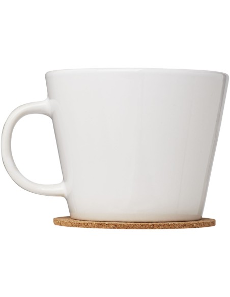 Set de 2 tazas con posavasos "Hartley"