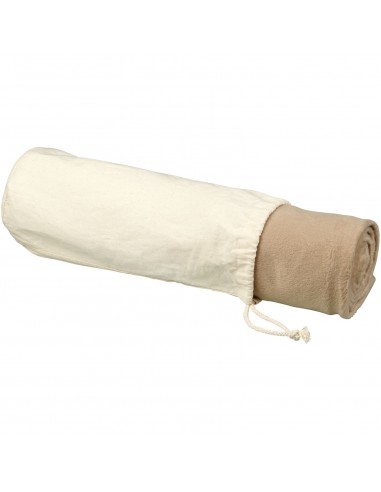 Manta de forro de microfibra con bolsa de algodón “Aira”