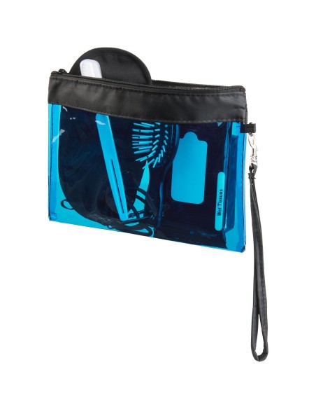 Pequeña bolsa de viaje transparente "Sid"