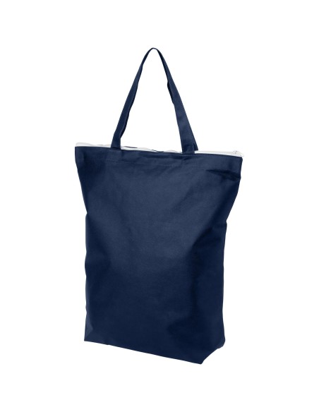 Bolsa Tote no tejida con cremallera y asa corta "Privy"