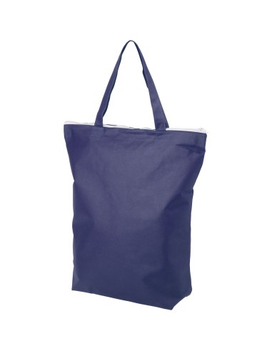 Bolsa Tote no tejida con cremallera y asa corta...