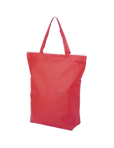 Bolsa Tote no tejida con cremallera y asa corta...