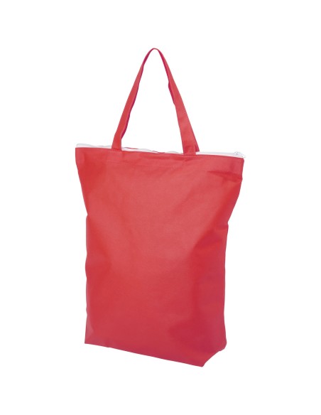 Bolsa Tote no tejida con cremallera y asa corta "Privy"