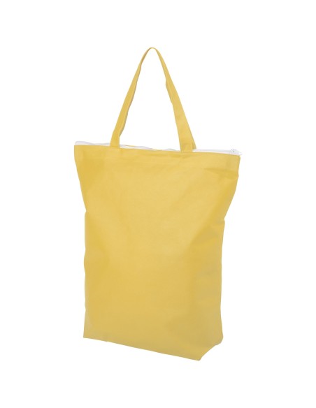 Bolsa Tote no tejida con cremallera y asa corta "Privy"