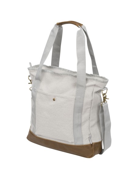 Bolsa Tote de lona resistente con cremallera "Harper"