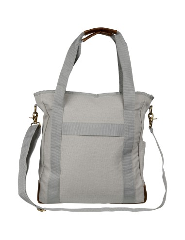 Bolsa Tote de lona resistente con cremallera...