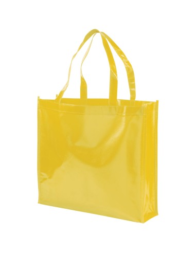 Bolsa Tote de compras no tejida laminada "Shiny"