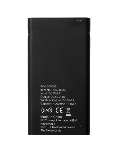 Batería externa inalámbrica "Parallax" de 4000 mAh