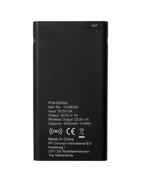 Batería externa inalámbrica "Parallax" de 4000 mAh