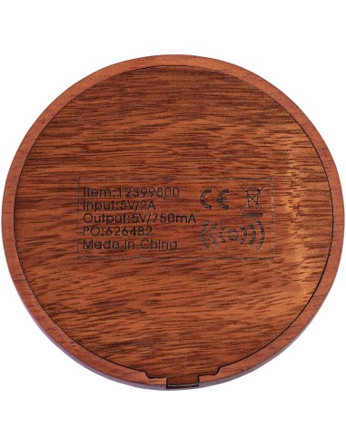Placa de carga inalámbrica de madera "Bora"