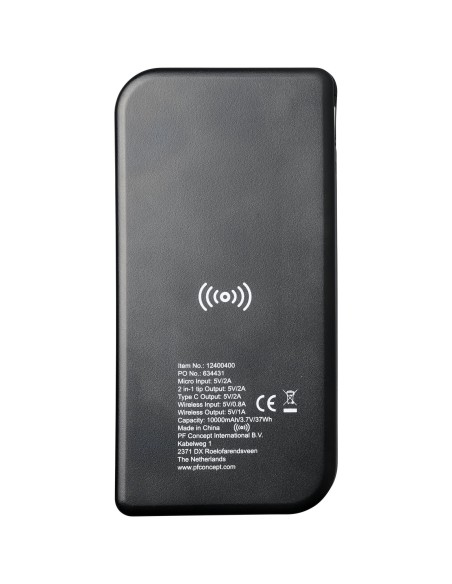 Batería externa inalámbrica de 10 000 mAh "Umbra"