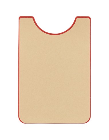 Portatarjetas de silicona con ranura para la mano