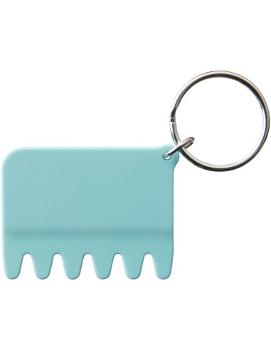 Cepillo de silicona y llavero "Keyboard"