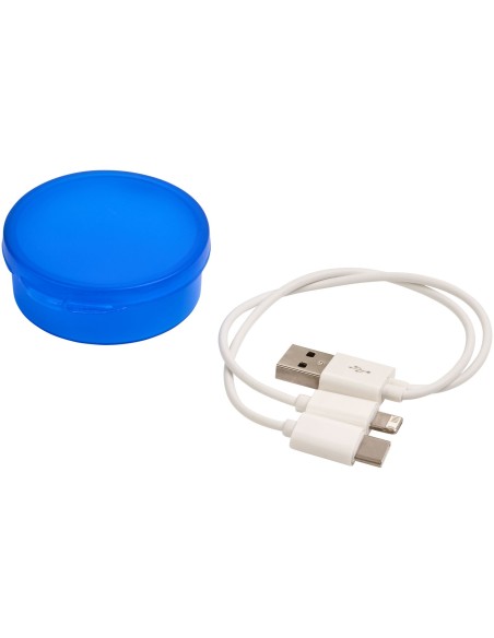 Cable de carga 3 en 1 "Versa" con estuche