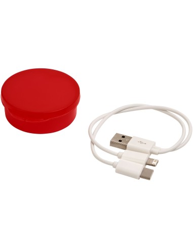 Cable de carga 3 en 1 "Versa" con estuche