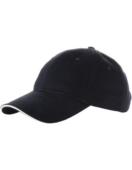 Gorra Challenge de 6 paneles con ribete