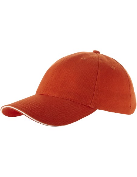Gorra Challenge de 6 paneles con ribete