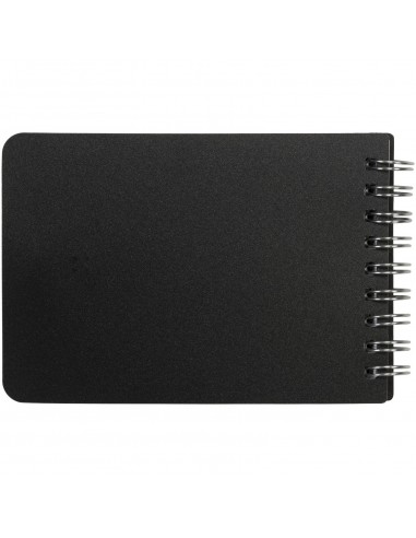 Libreta de bolsillo con bolígrafo y notas...