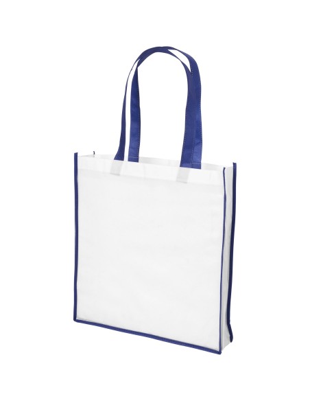 Bolsa Tote de compras contrastada grande no tejida "Contrast"